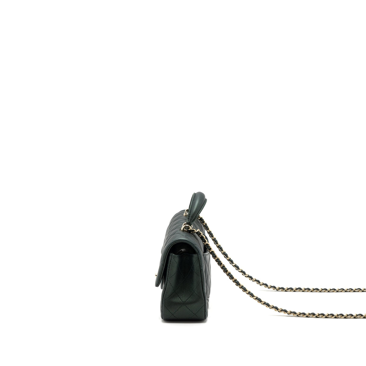 chanel-top-handle-mini-rectangular-flap-bag-lambskin-dark-green-lghw-microchip