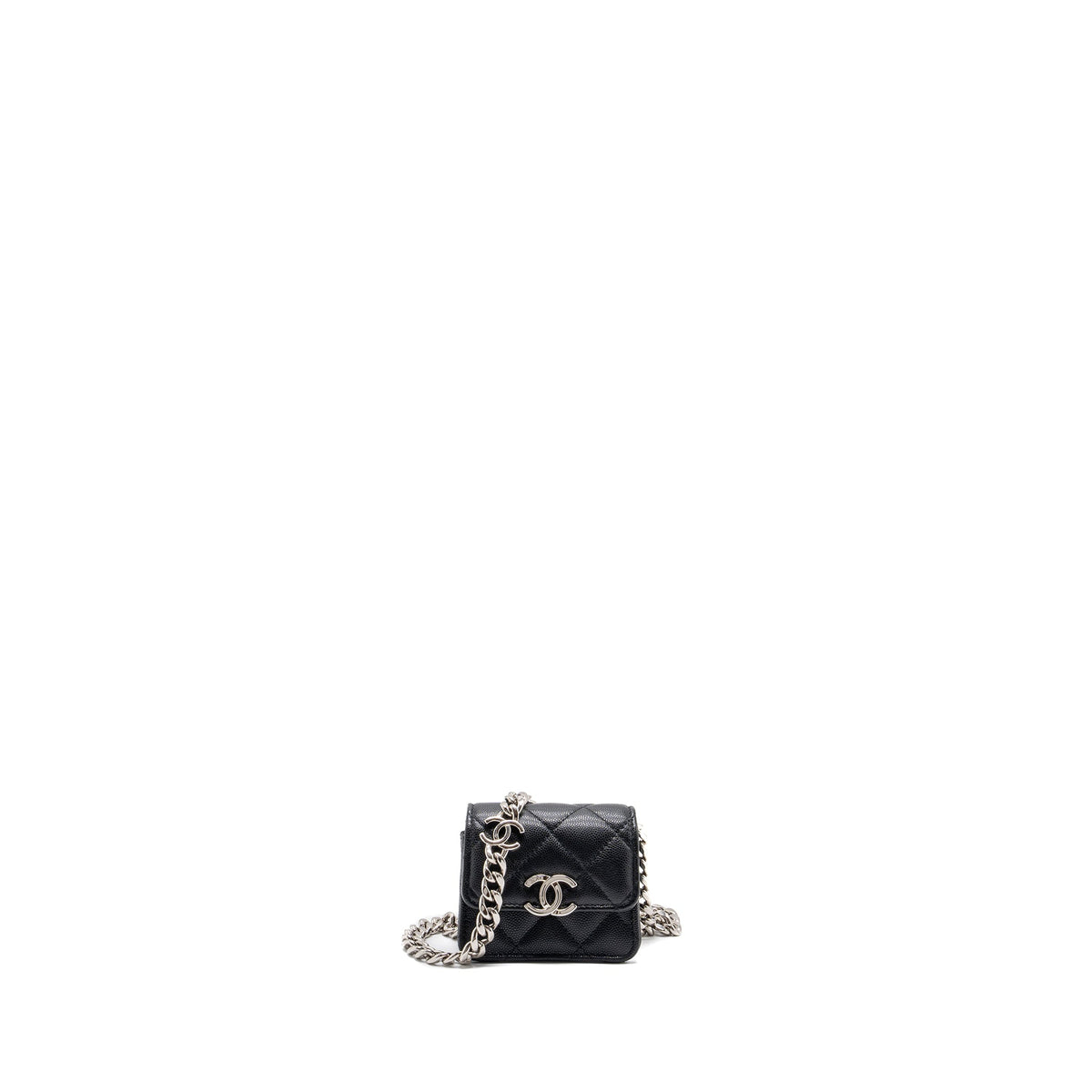 chanel-mini-flap-bag-with-coco-enamel-chain-caviar-black-shw
