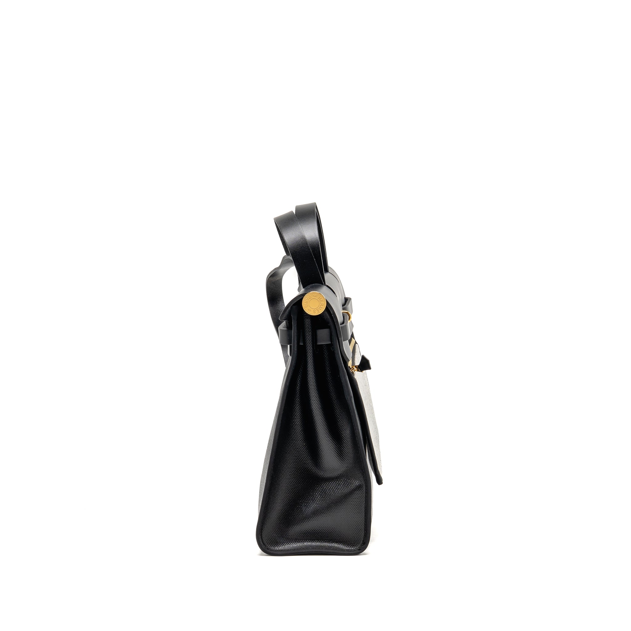 hermes-herbag-31-zip-bag-berline-canvas-hunter-leather-black-ecru-black-ghw-stamp-b