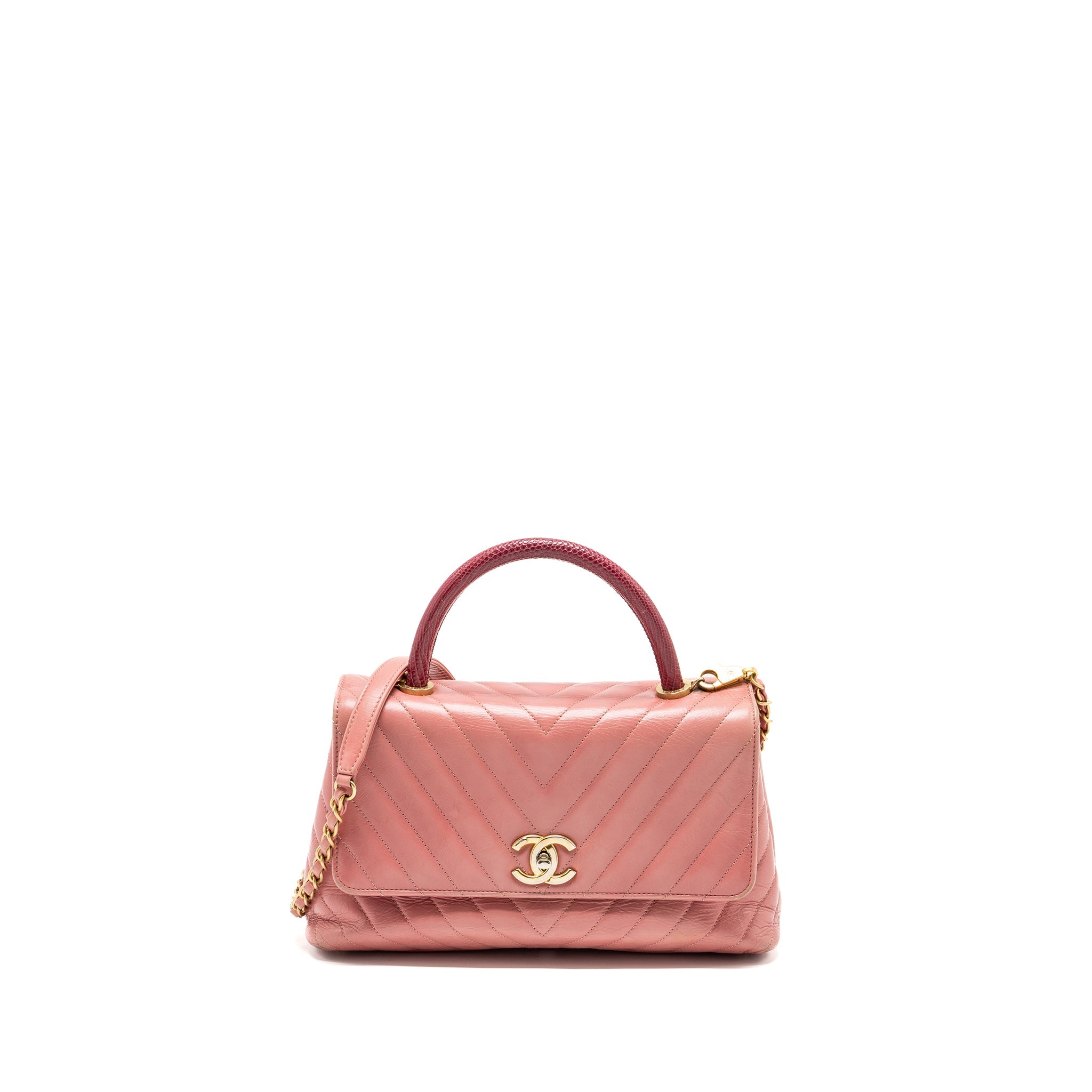 chanel-medium-coco-handle-calfskin-lizard-handle-pink-ghw