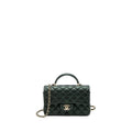 chanel-top-handle-mini-rectangular-flap-bag-lambskin-dark-green-lghw-microchip