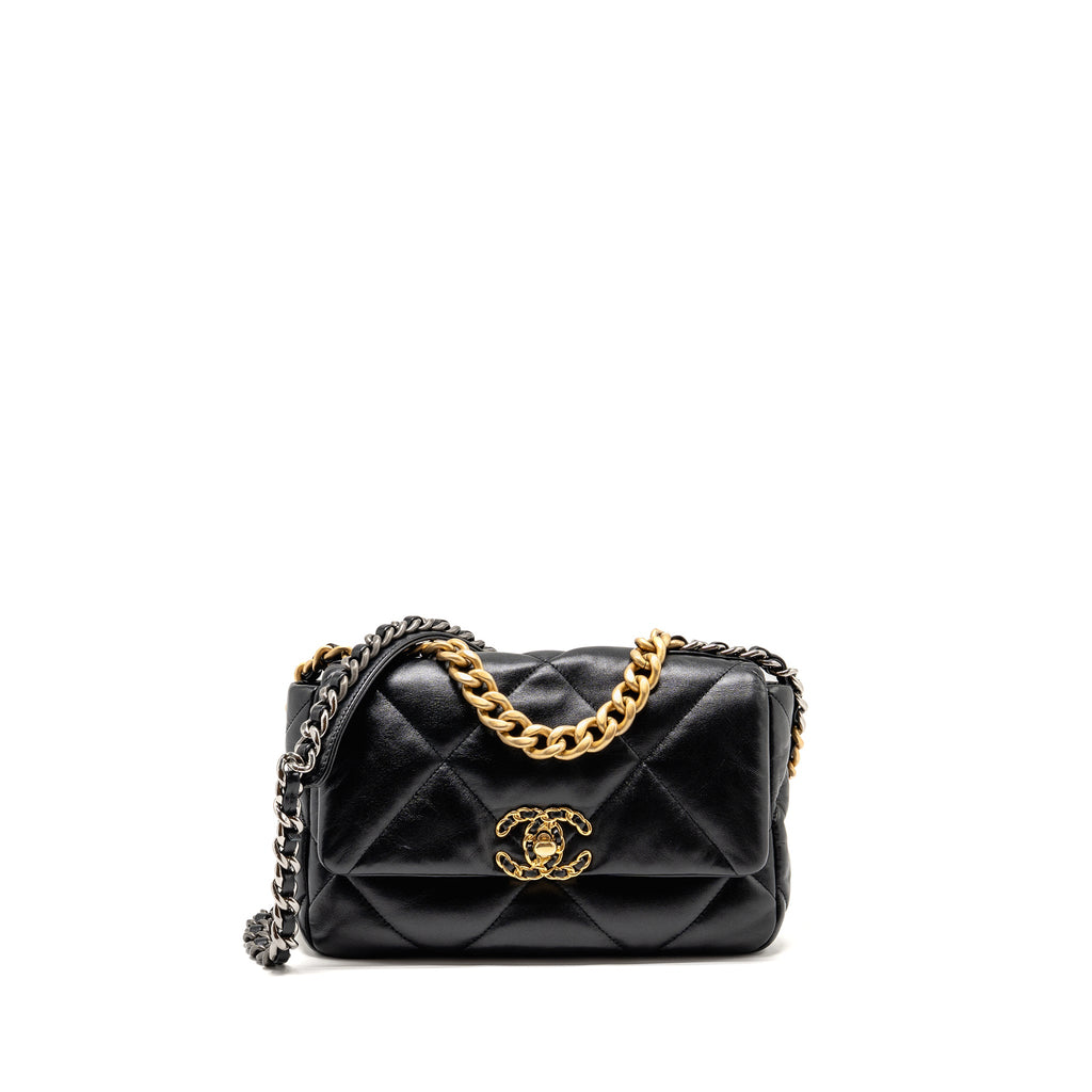 chanel-small-19-bag-goat-skin-black-multicolor-hardware-microchip