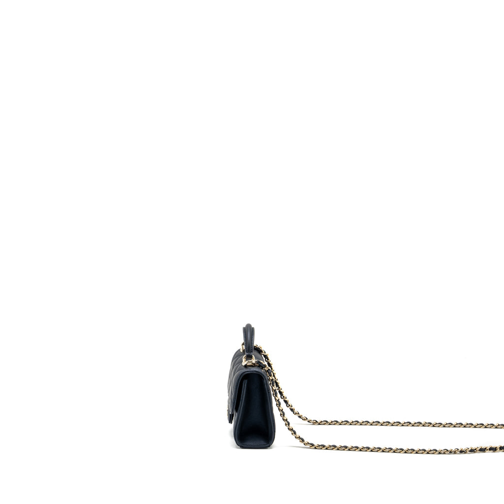 chanel-top-handle-mini-flap-bag-lambskin-metallic-blue-lghwmicrochip