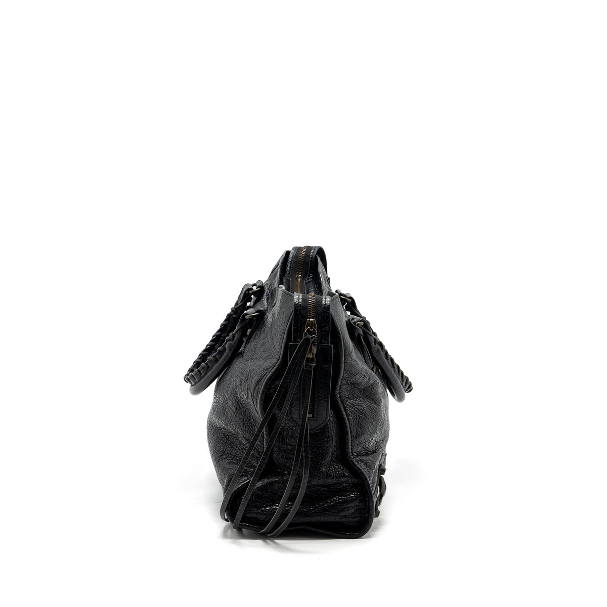 balenciaga-city-bag-calfskin-black-ruthenium-hardware