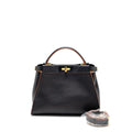 fendi-medium-peekaboo-calfskin-dark-blue-red-ghw