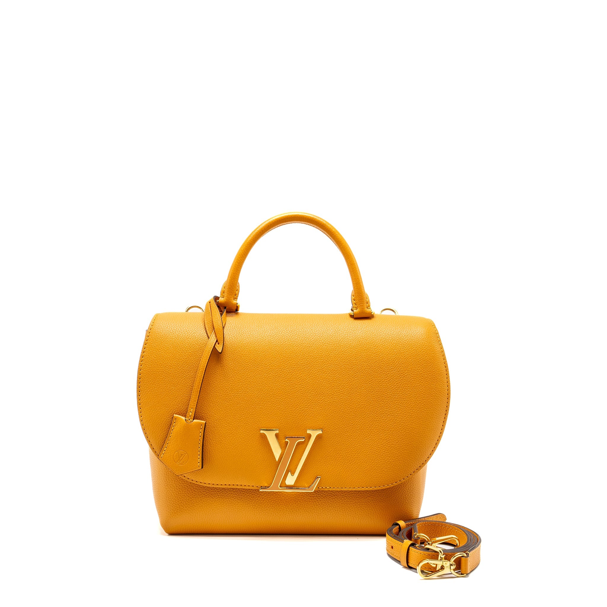 louis-vuitton-top-handle-flap-bag-calfskin-yellow-ghw