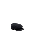 hermes-size-57-casquette-femme-hat-black