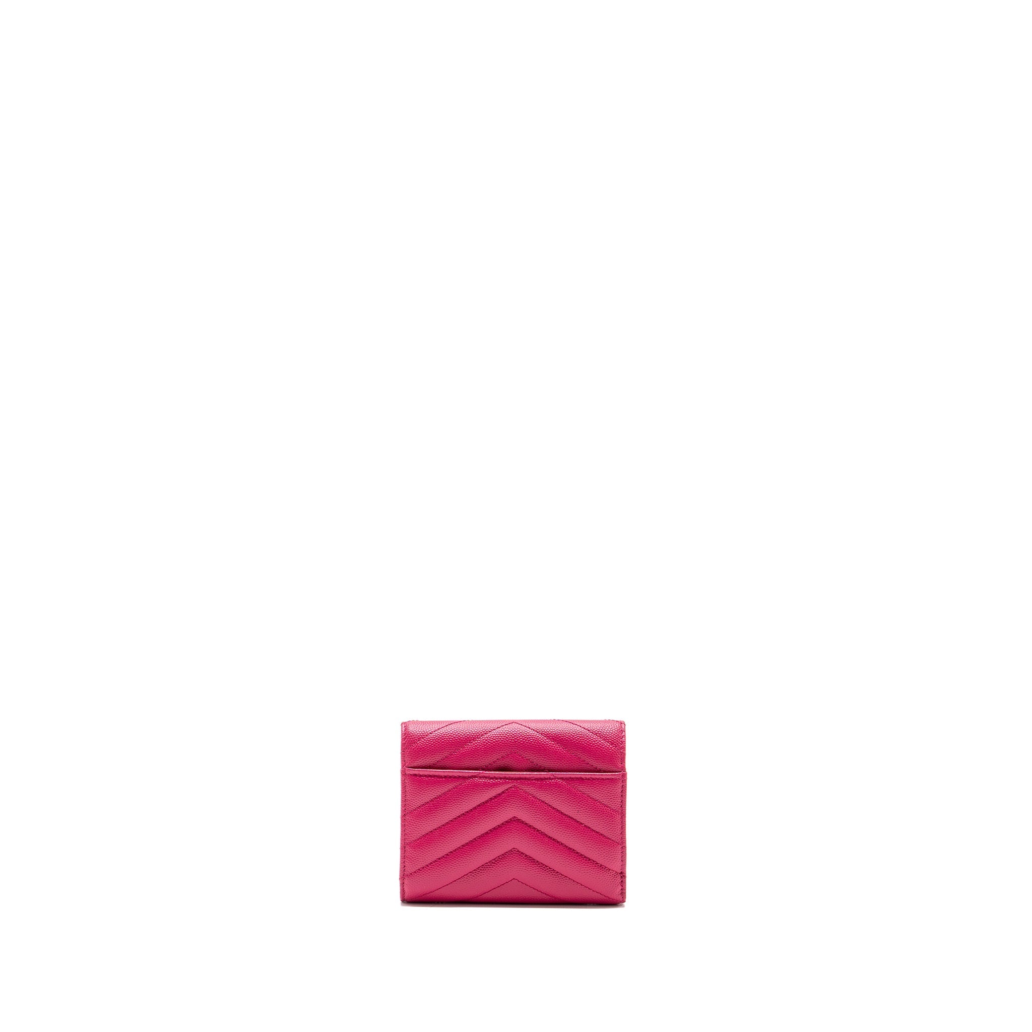 saint-laurent-compact-tri-fold-wallet-calfskin-pink-ghw