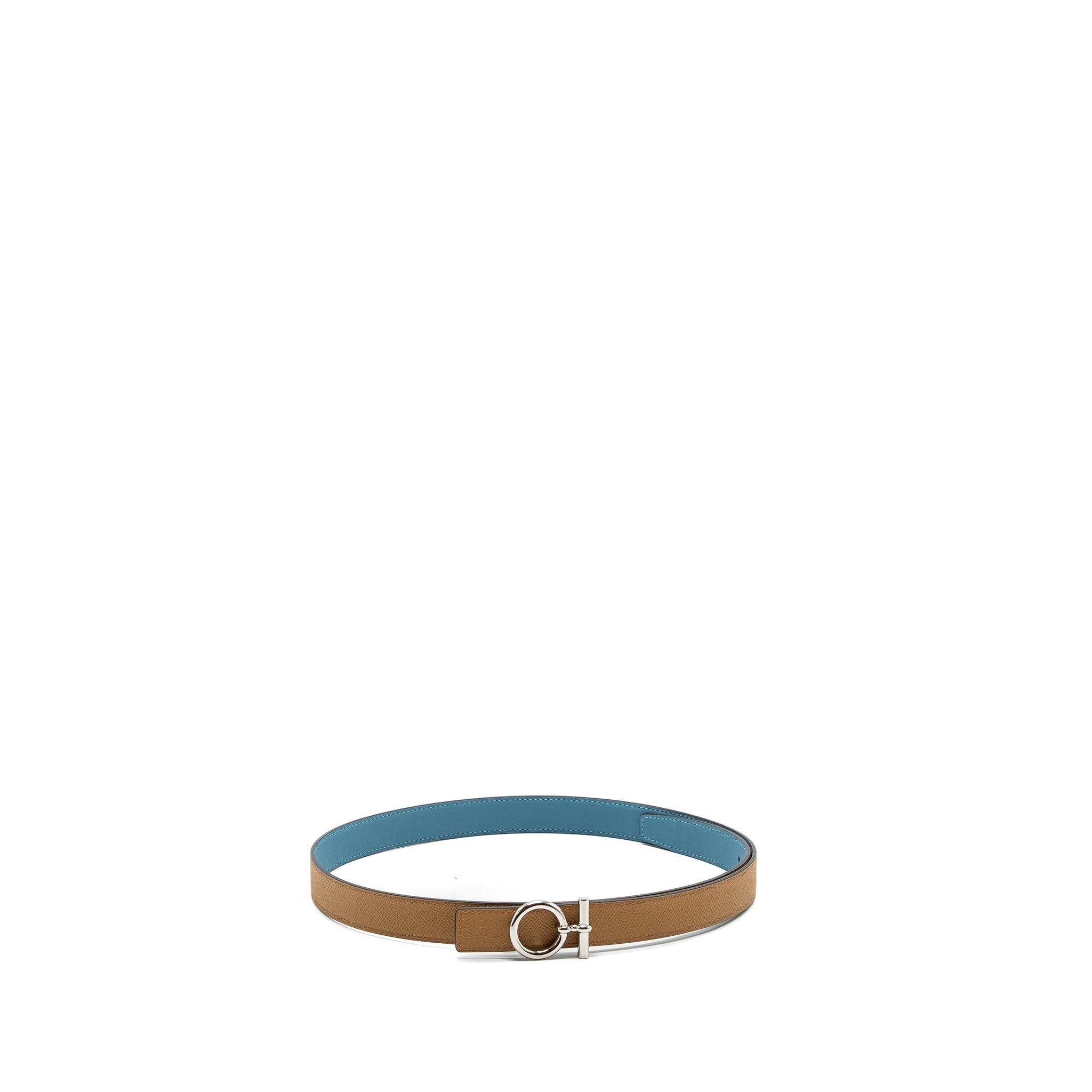 hermes-size-95cm-double-side-24mm-leather-belt-swift-epsom-blue-jeans-biscuit-with-limited-silver-tone-buckle