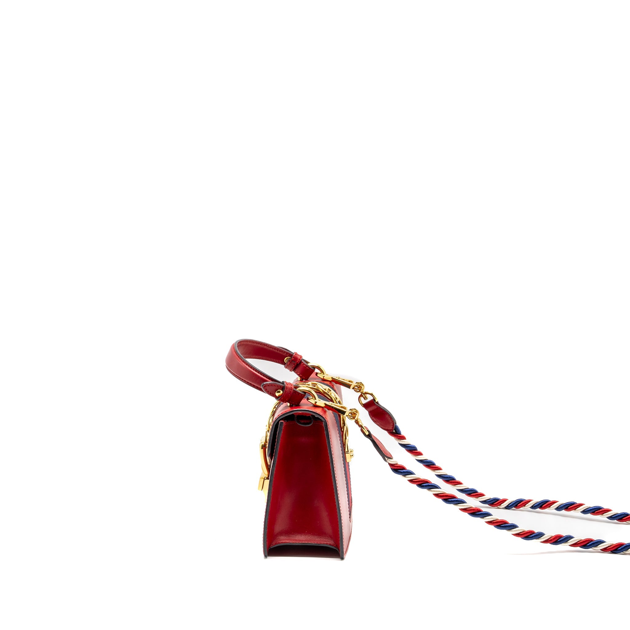 gucci-top-handle-mini-sylvie-calfskin-red-ghw