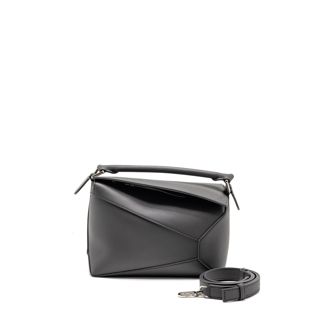 loewe-small-puzzle-bag-calfskin-grey-shw