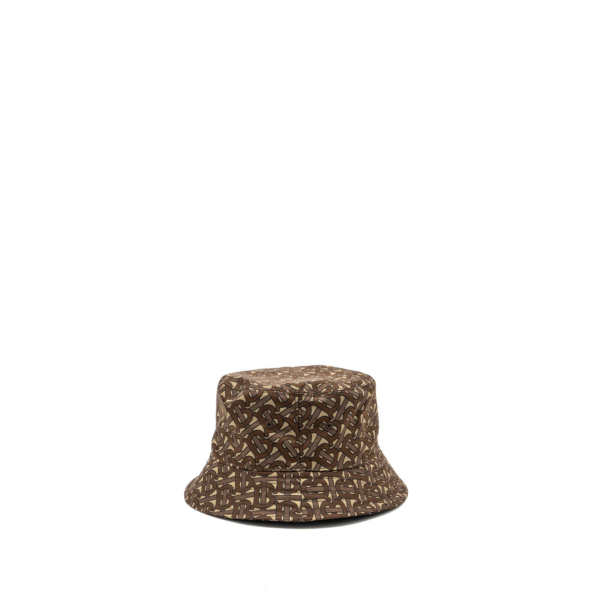 burberry-size-m-tb-monogram-bucket-hat-brown