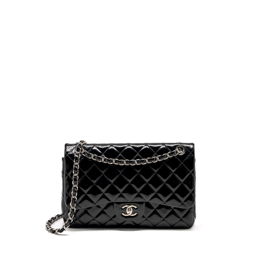 chanel-jumbo-classic-double-flap-bag-patent-black-shw-1