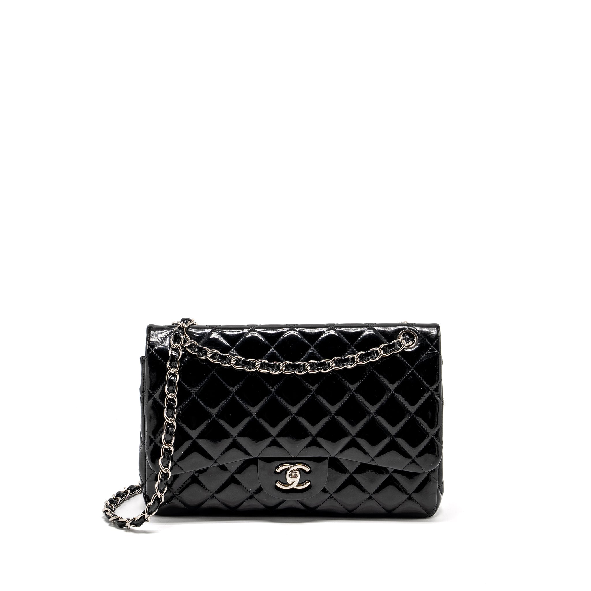 chanel-jumbo-classic-double-flap-bag-patent-black-shw-1