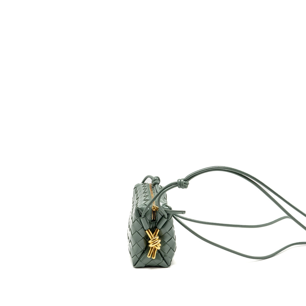 bottega-veneta-mini-loop-bag-metal-knots-calfskin-green-ghw