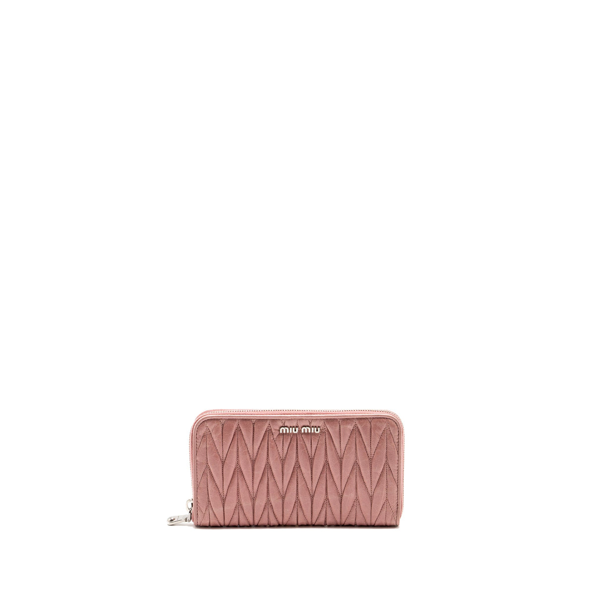 miu-miu-matelasse-leather-zip-around-long-wallet-pink-shw