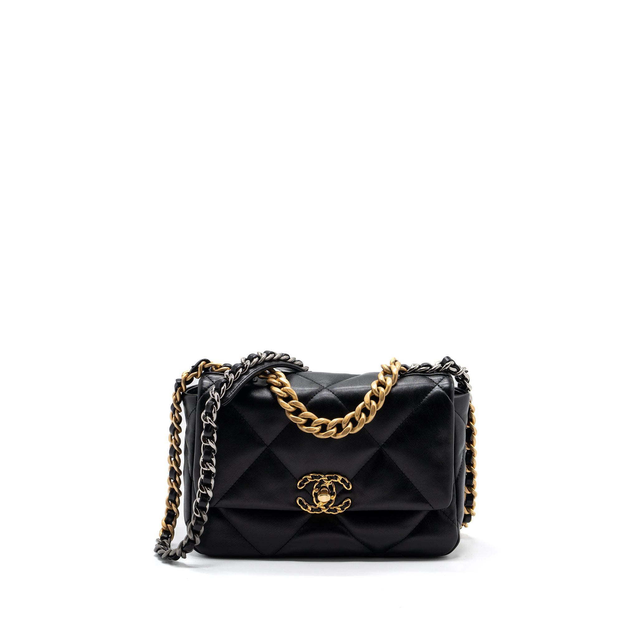chanel-small-19-bag-lambskin-black-multicolor-hardware-microchip