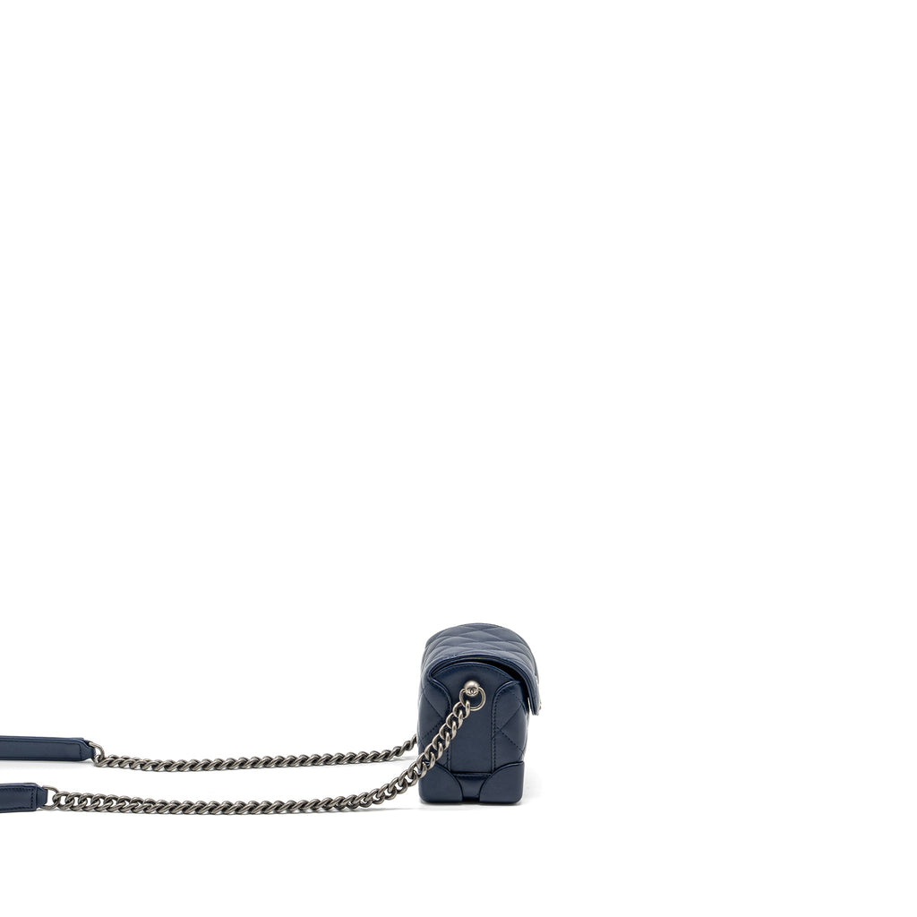 chanel-20c-mini-trunk-flap-bag-calfskin-navy-ruthenium-hardware