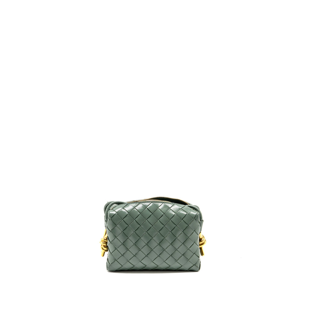 bottega-veneta-mini-loop-bag-metal-knots-calfskin-green-ghw