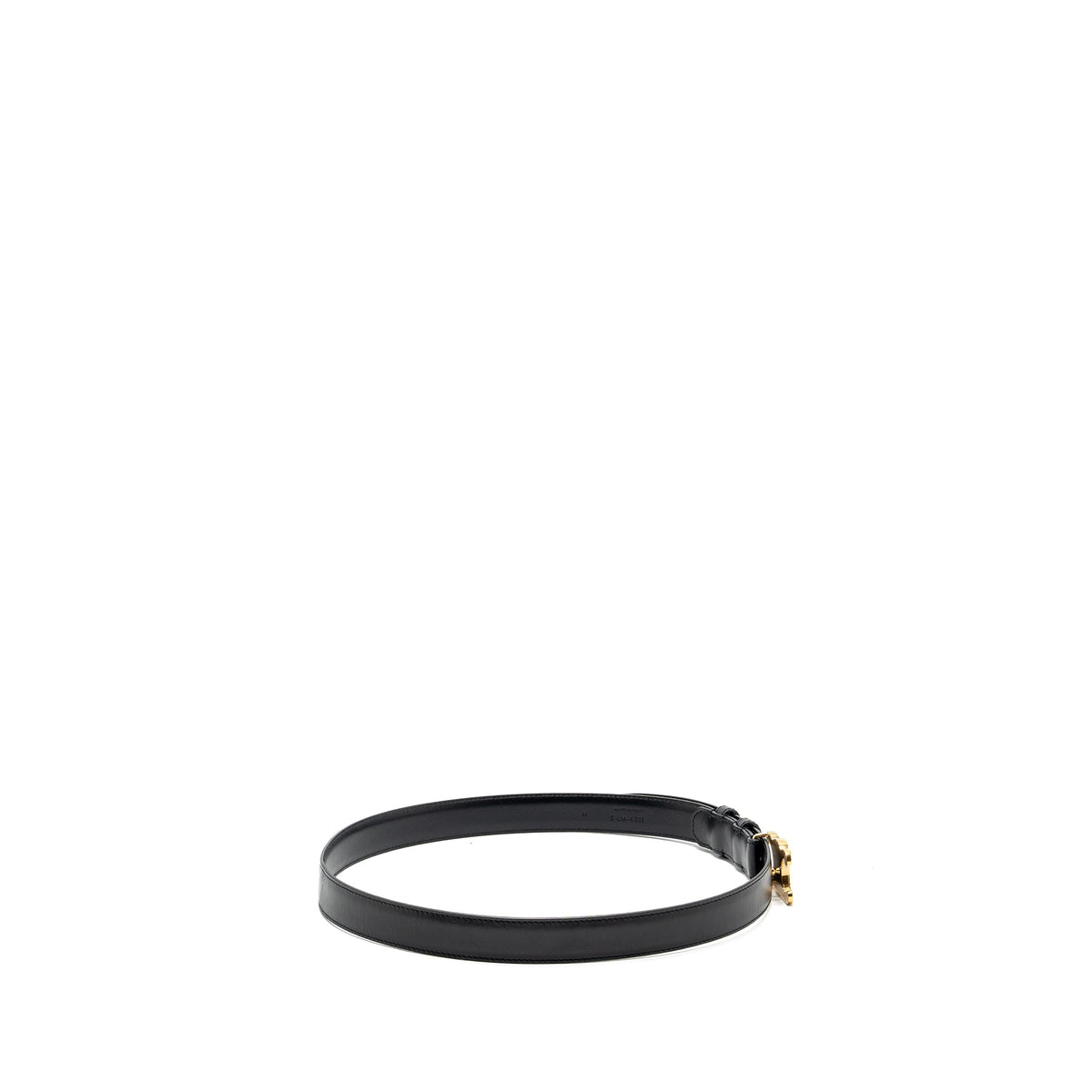 celine-size-85-medium-triomphe-belt-calfskin-leather-black-ghw