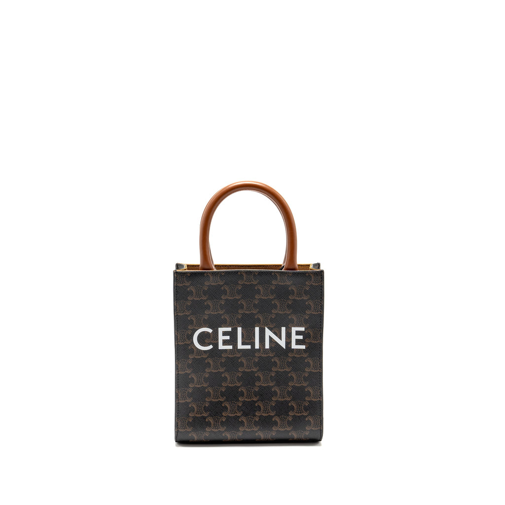 celine-mini-vertical-cabas-triomphe-canvas-ghw-copy