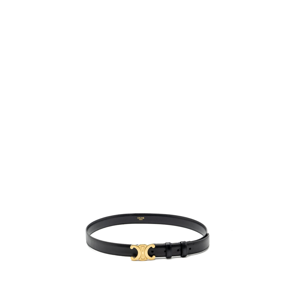 celine-size-85-medium-triomphe-belt-calfskin-leather-black-ghw