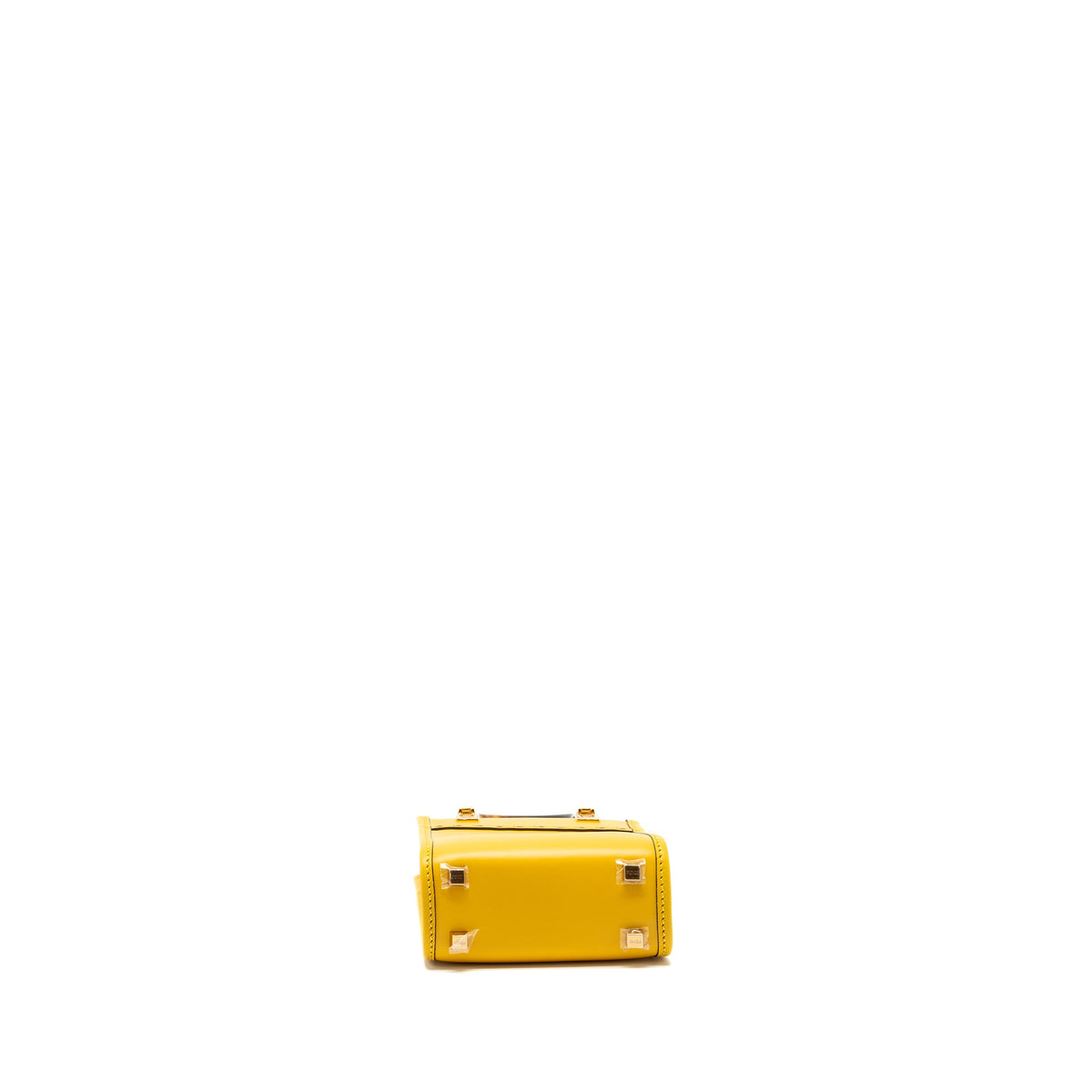 fendi-mini-sunshine-shopper-calfskin-yellow-ghw