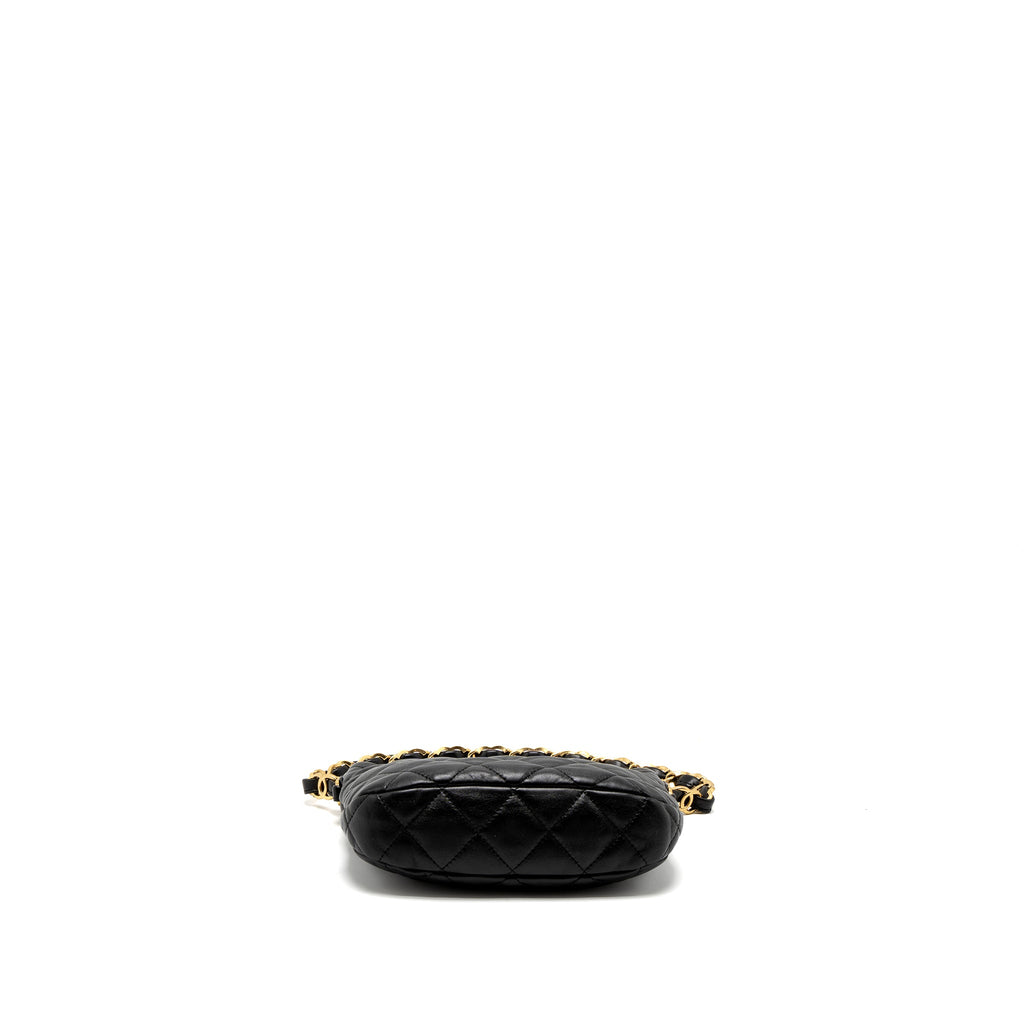 chanel-22k-hobo-shoulder-bag-lambskin-black-brushed-ghw-microchip