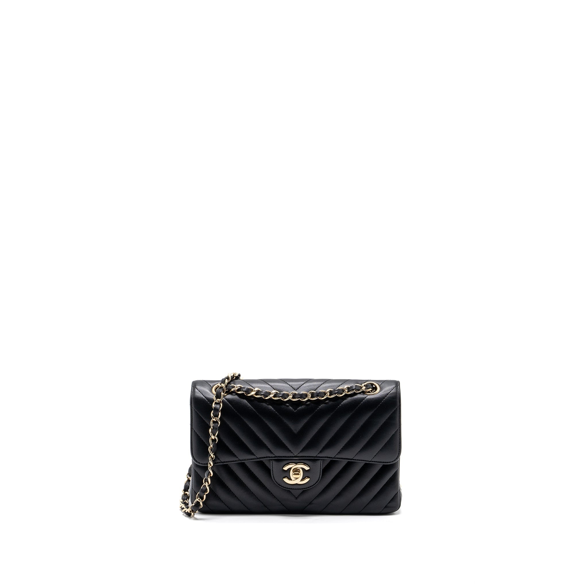 copy-of-chanel-small-classic-flap-bag-chevron-lambskin-black-lghw