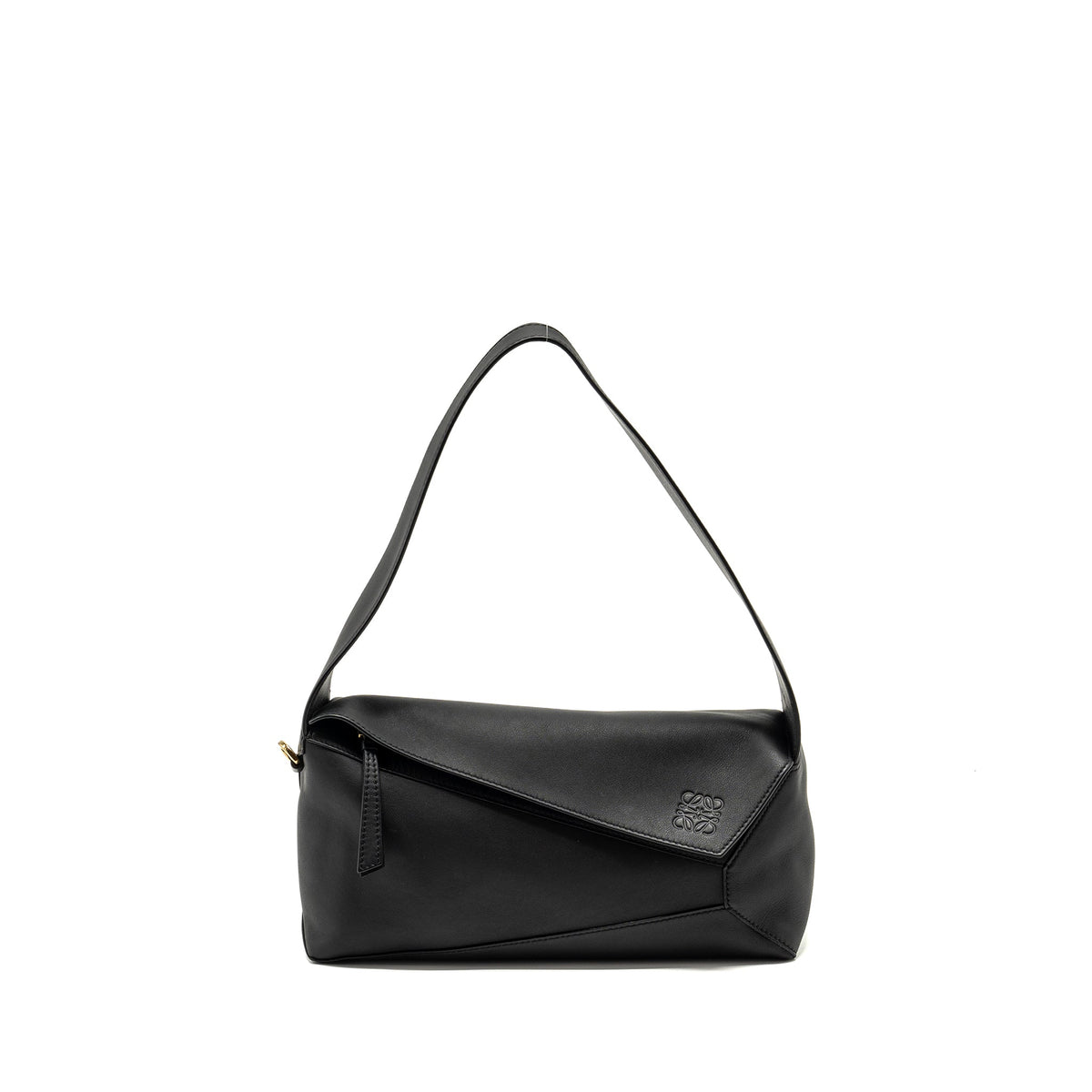 loewe-puzzle-hobo-bag-calfskin-black-ghw