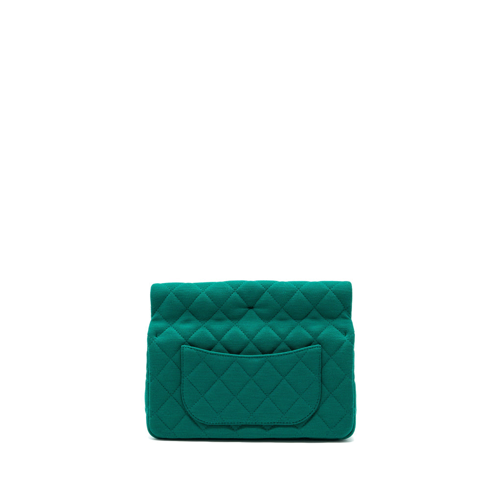 chanel-23a-classic-flap-clutch-fabric-green-lghwmicrochip