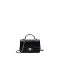 chanel-23k-leather-chain-top-handle-mini-rectangular-flap-bag-lambskin-black-lghw-microchip