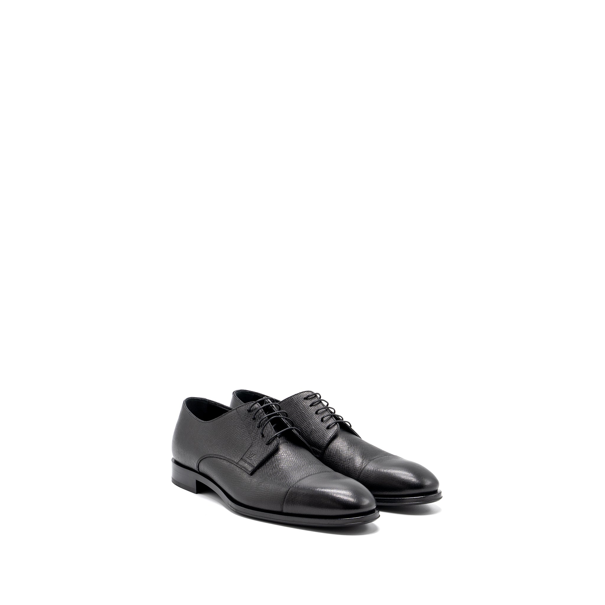 louis-vuitton-size-7-5-derby-calfskin-black