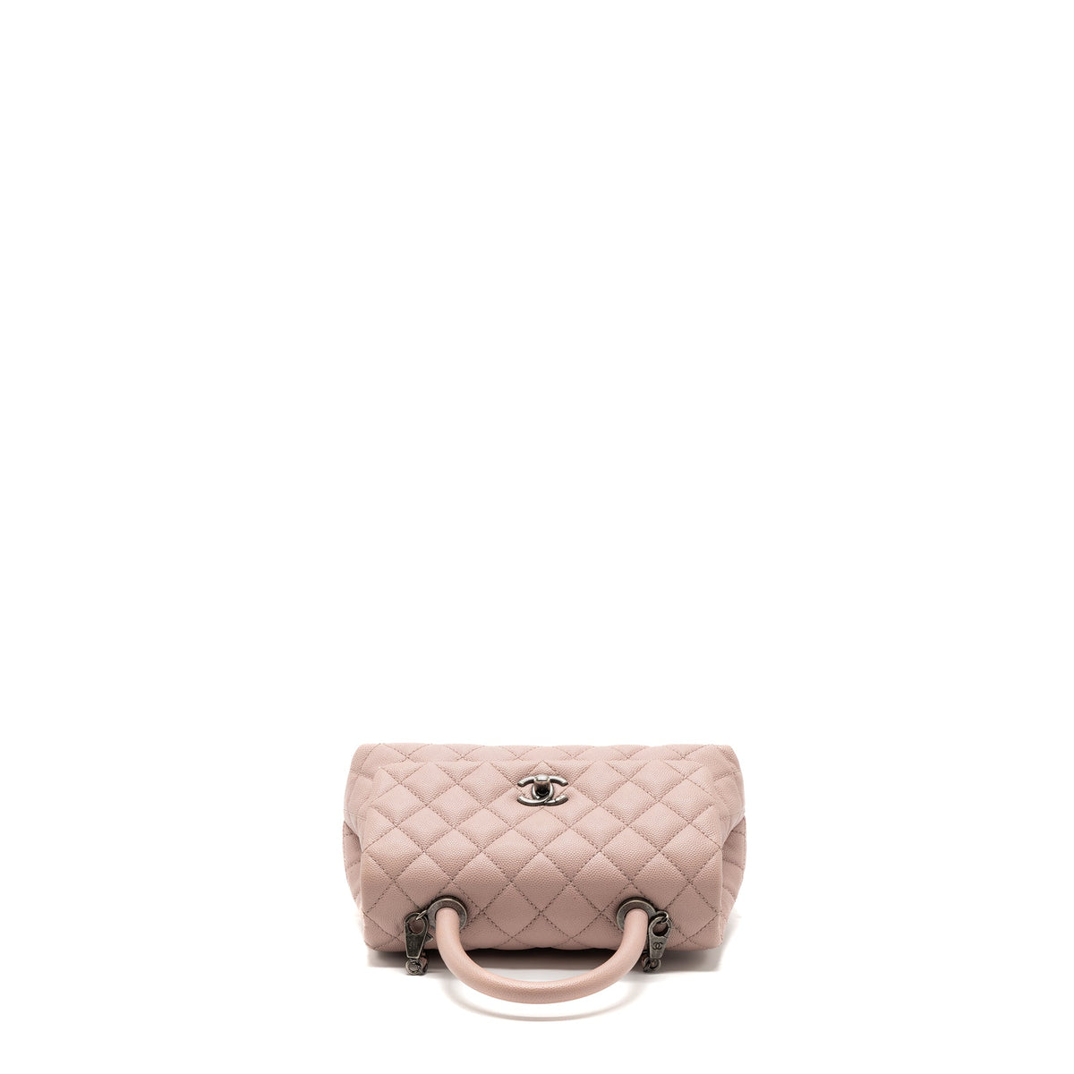 chanel-small-coco-handle-caviar-light-pink-ruthenium-hardware