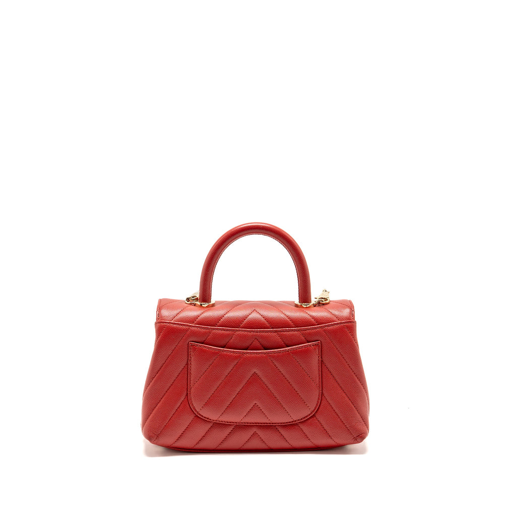 chanel-small-coco-handle-chevron-caviar-red-ghw-copy
