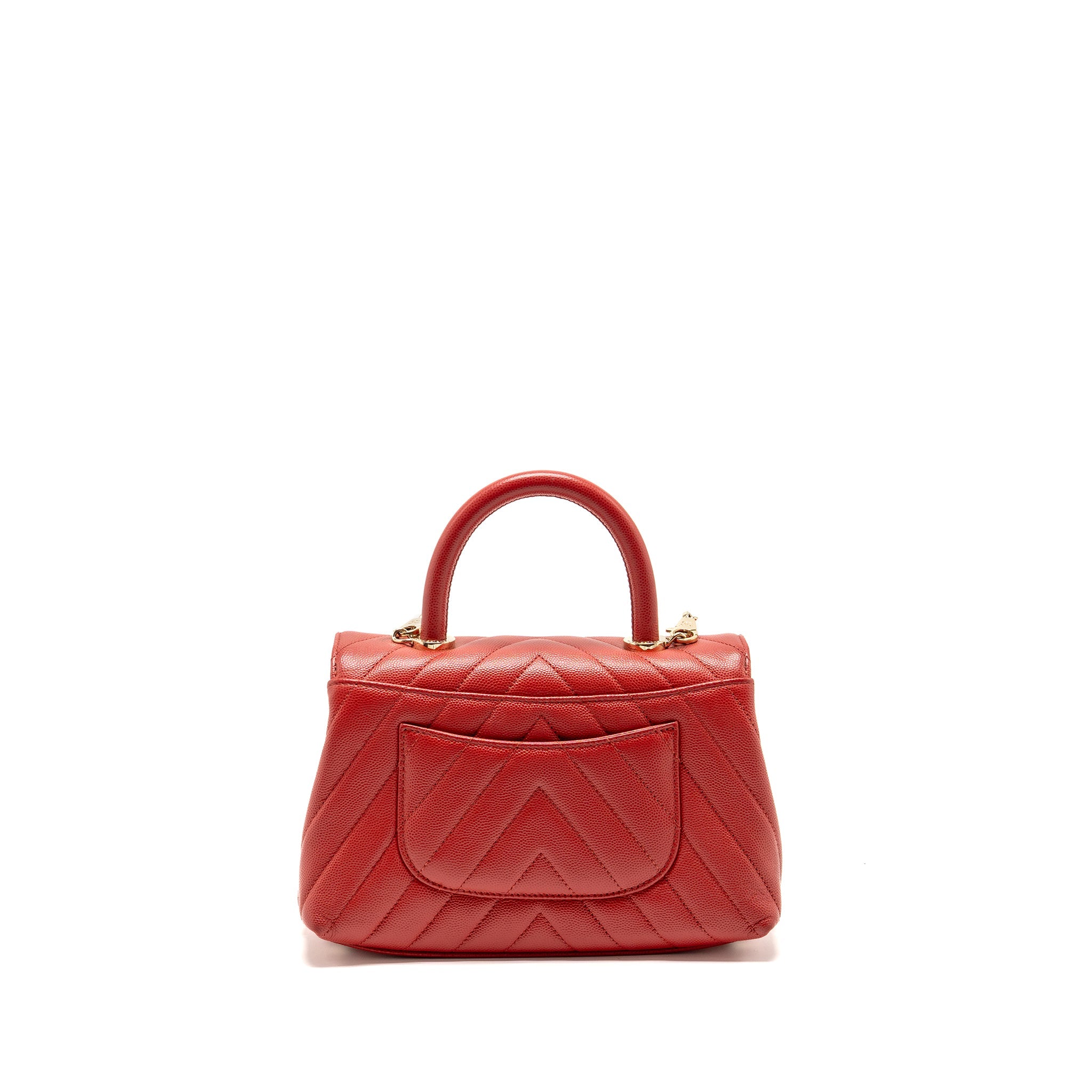 chanel-small-coco-handle-chevron-caviar-red-ghw-copy
