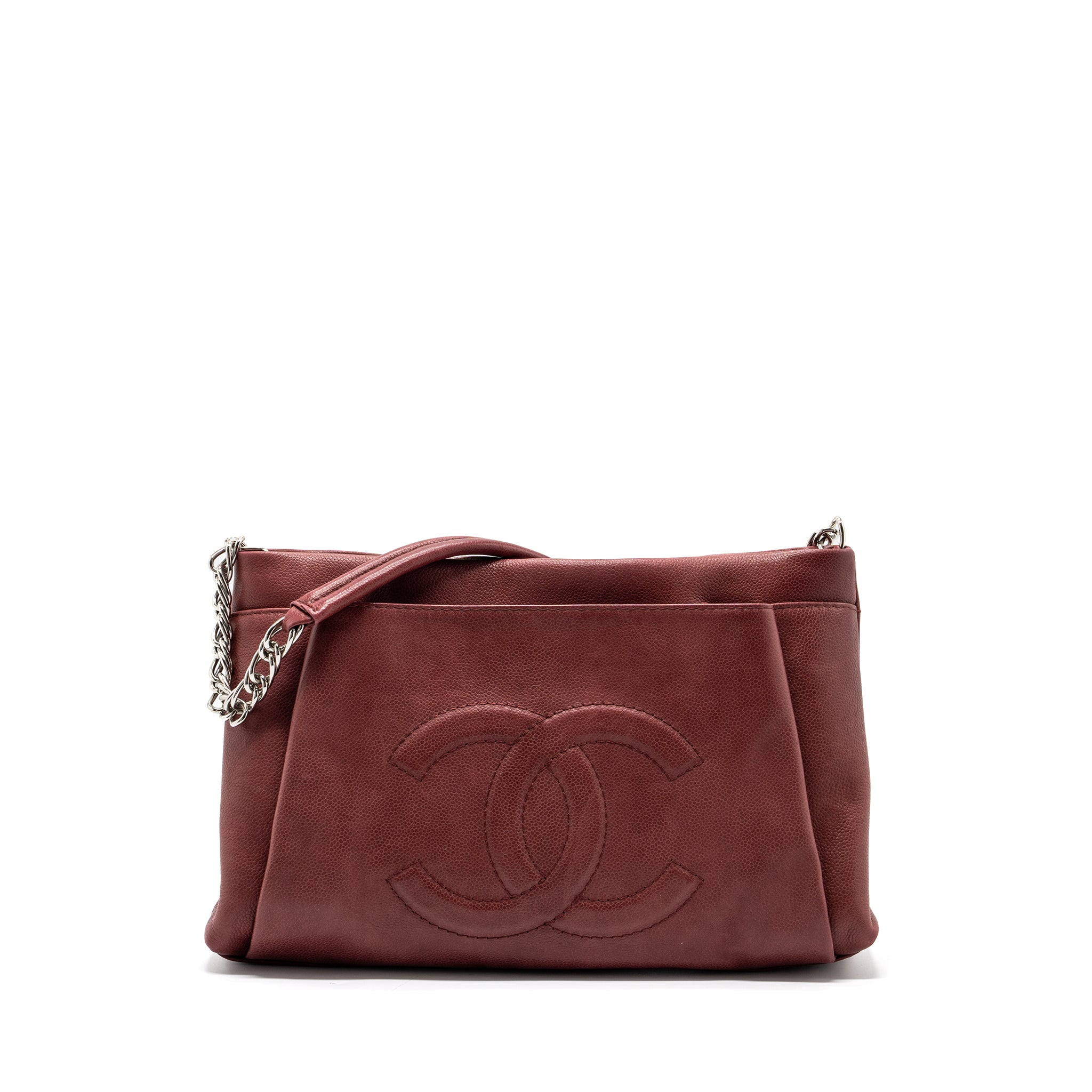 chanel-tote-bag-grain-calfskin-red-shw
