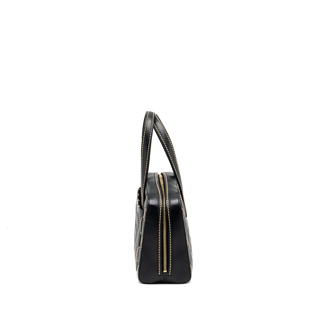 chanel-vintage-wild-stitch-zip-tote-bag-calfskin-black-ghw