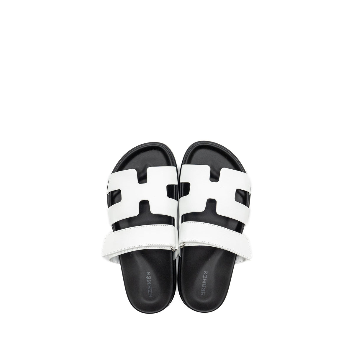 hermes-size-36-5-chypre-sandals-calfskin-white-black