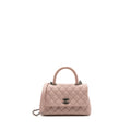 chanel-small-coco-handle-caviar-light-pink-ruthenium-hardware