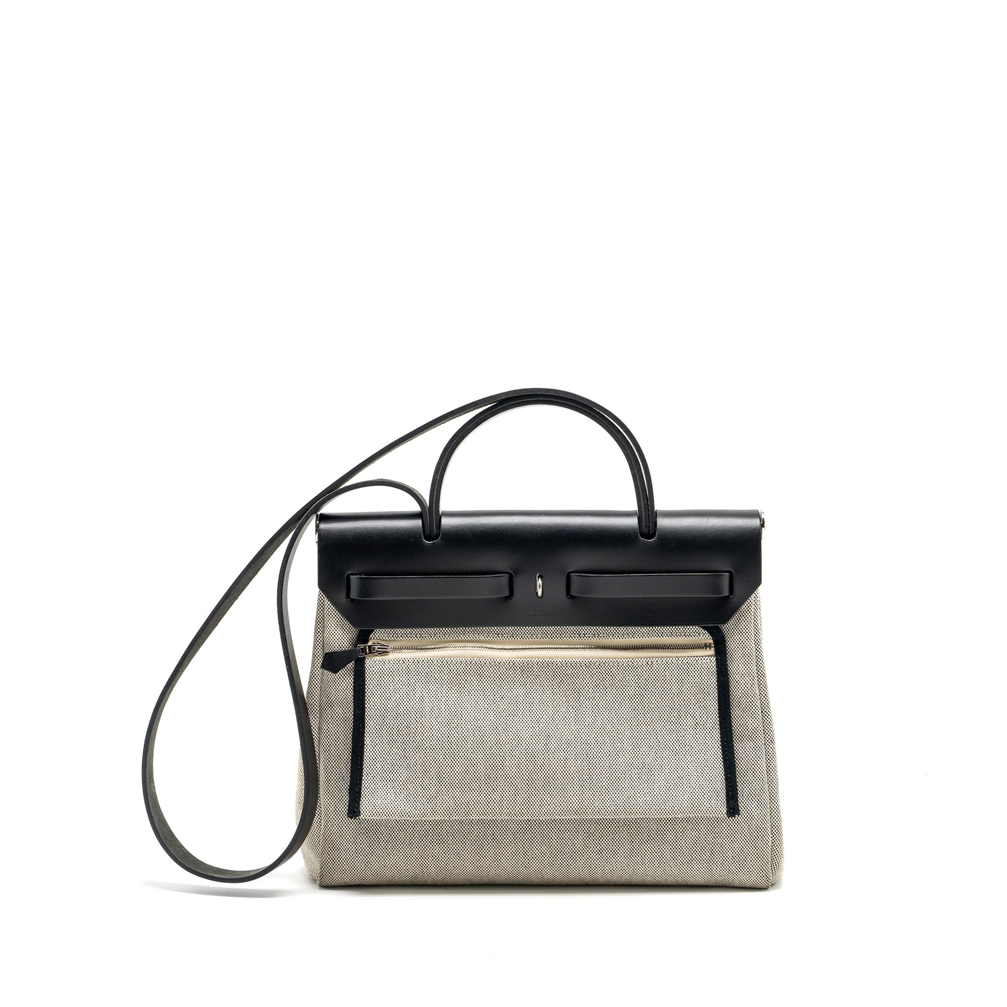 hermes-herbag-31-zip-bag-canvas-hunter-leather-bleu-indigo-ecru-noir-noir-shw-stamp-d