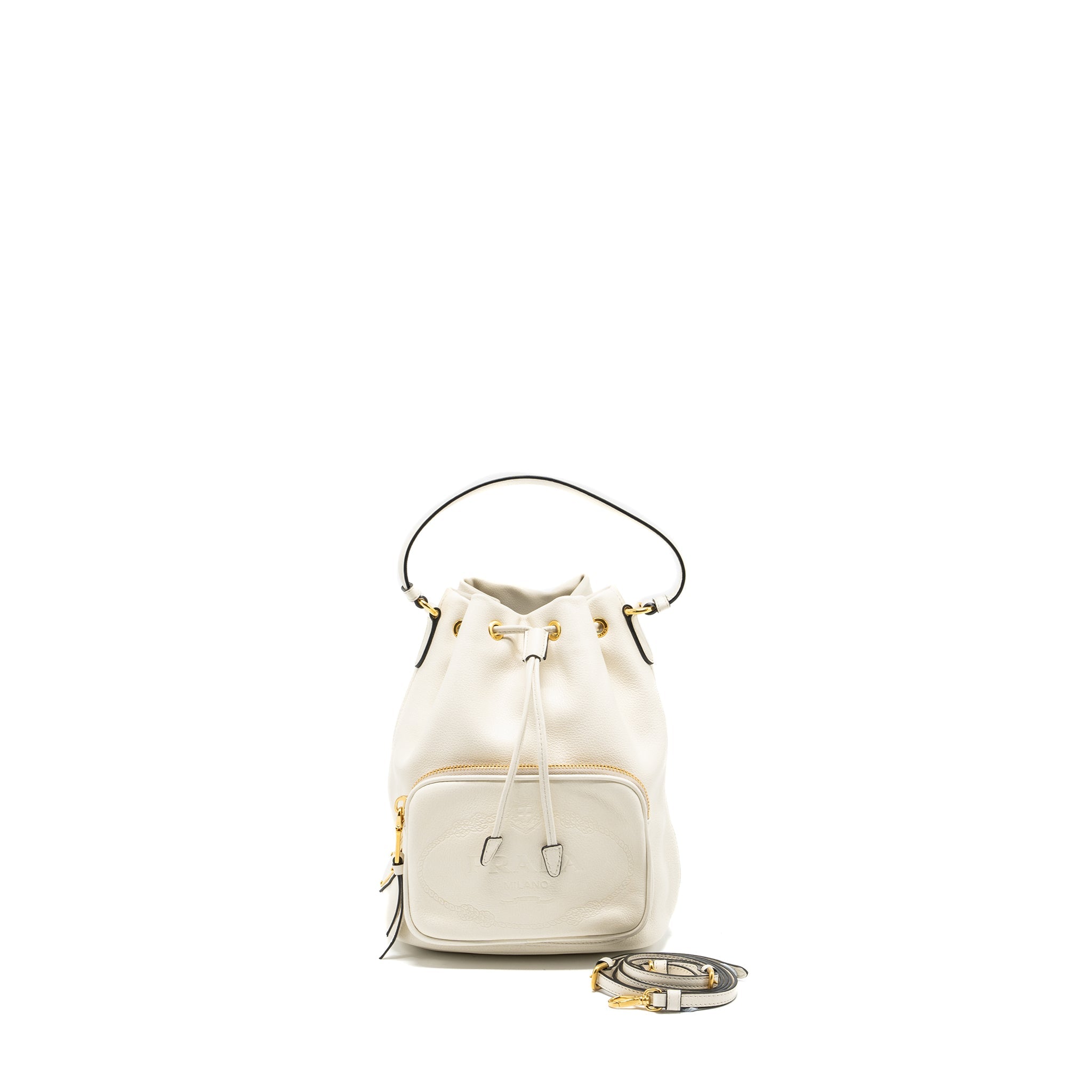 prada-drawstring-bucket-bag-calfskin-white-ghw