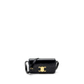celine-triomphe-shoulder-bag-shiny-calfskin-black-ghw