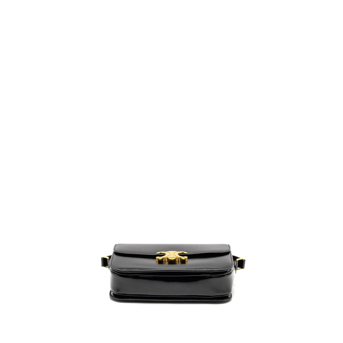 celine-classic-triomphe-bag-shiny-calfskin-black-ghw