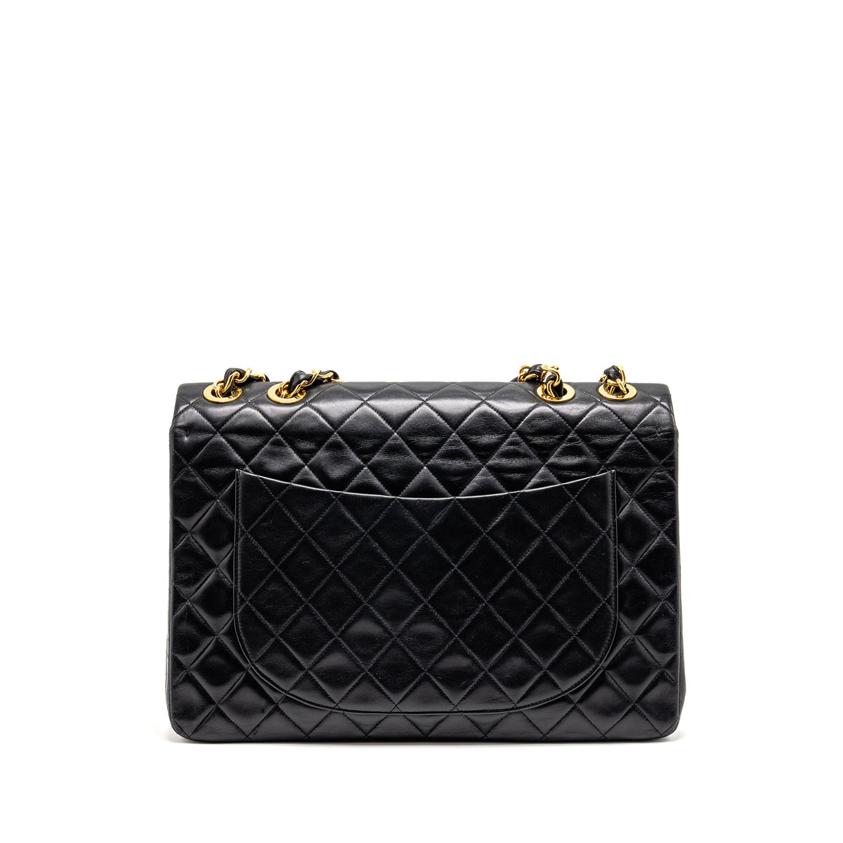 chanel-vintage-classic-flap-jumbo-bag-lambskin-black-ghw