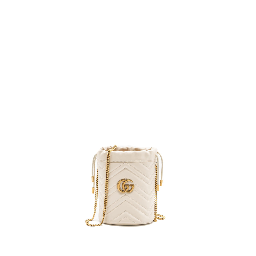 chanel-gg-marmont-mini-bucket-bag-white-ghw