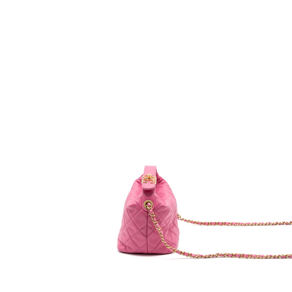 chanel-20s-small-quilted-hobo-bag-lambskin-pink-ghw
