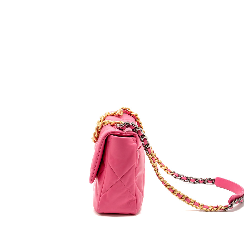 chanel-large-19-bag-lambskin-pink-multicolour-hardware-microchip