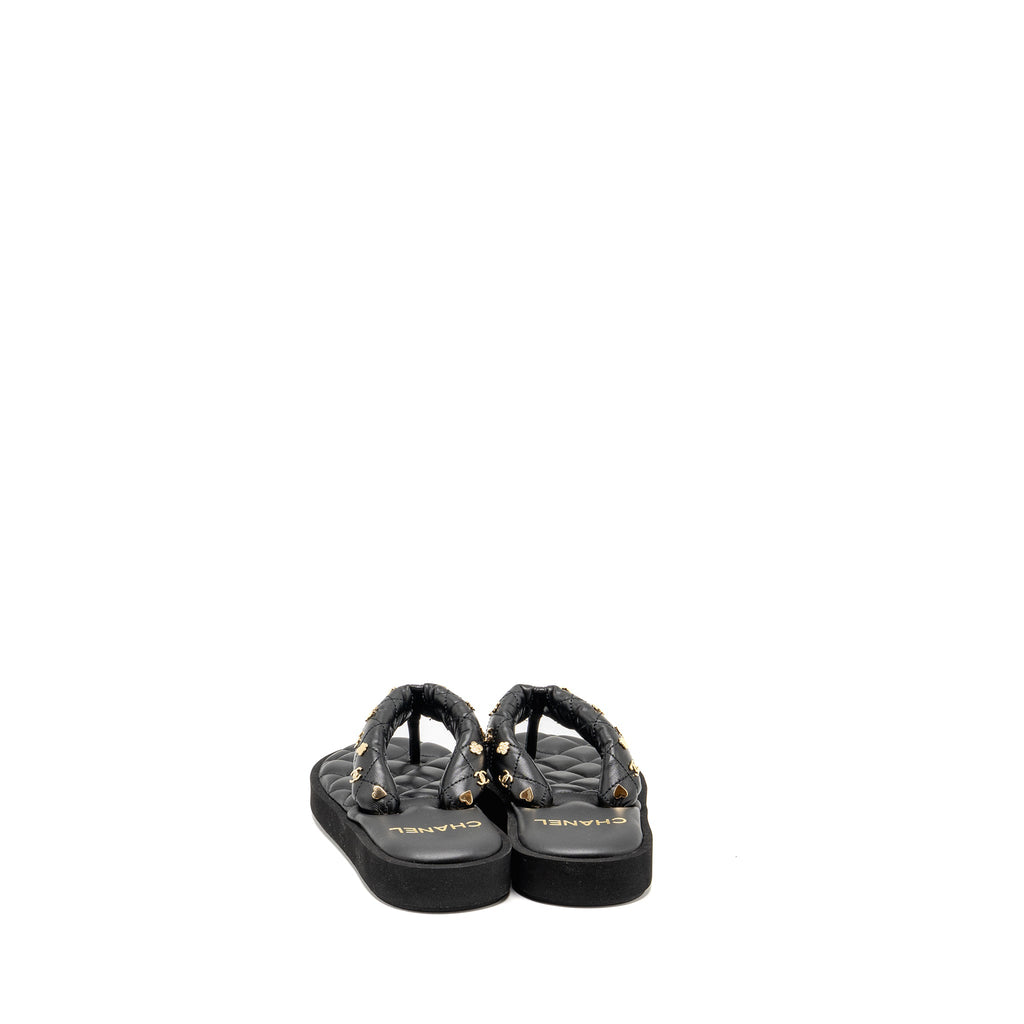 chanel-23p-size-37-quilted-charms-padded-flip-flops-sandals-lambskin-black