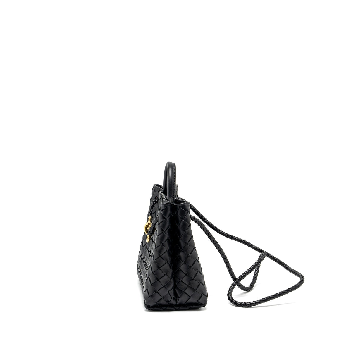 bottega-veneta-small-andiamo-bag-lambskin-black-ghw